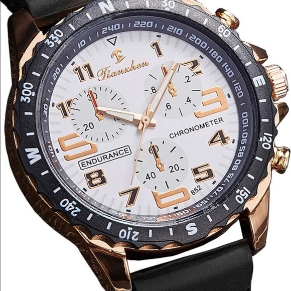 Men Triple Dial Quartz Watch - Picture 3 of 3